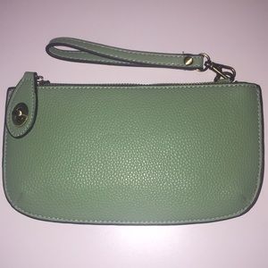 Joy Susan mint green wallet/crossbody bag purse